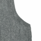 Vintage Polo Ralph Lauren Sweater Vest Adult LARGE Gray Cotton Small Pony 90s
