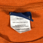 Texas Longhorns Shirt Adult LARGE Orange Spell Out Stitched NCAA College Y2K
