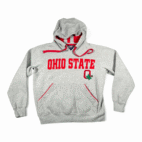 Vintage Ohio State Buckeyes Sweater Adult SMALL Gray Hoodie NCAA Champs 90s