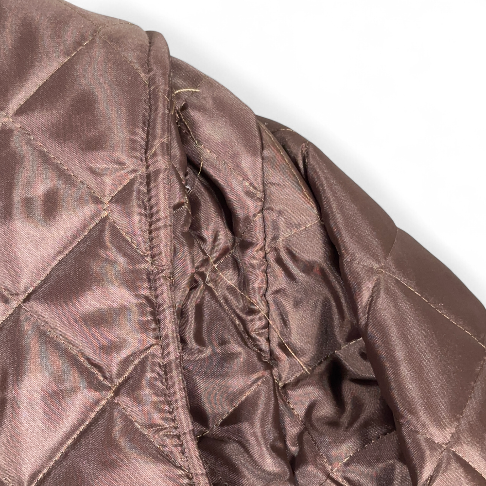 Vintage HC Jones Hunting Coat Adult EXTRA LARGE Brown Quilted Jacket Talon 60s-9 Vintage HC Jones Hunting Coat Adult EXTRA LARGE Brown Quilted Jacket Talon 60s