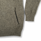 Pendleton Sweater Adult MEDIUM Brown Wool Cardigan Zip Textured Knit Washable