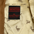 Vintage Cricketeer Jacket Adult LARGE Brown Sport Coat Blazer Wool USA Union 60s