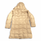 Eddie Bauer Coat Womens EXTRA SMALL Brown Parka Puffer Down Hooded Fur Trim