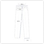 Vintage Sears Pants Mens 36x29 Gray Pleated Dress Slacks Wool Blend Creased 80s