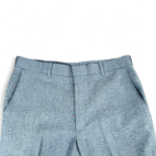 Vintage Levis Pants Mens 34x34 Gray Action Slacks Dress Polyester Talon Zip 80s
