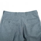Vintage Levis Pants Mens 34x34 Gray Action Slacks Dress Polyester Talon Zip 80s