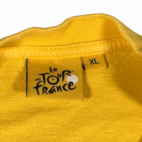 Tour De France Shirt Adult EXTRA LARGE Yellow Cycling Bicycle Race France Y2K