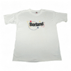 Vintage Borland Shirt Adult EXTRA LARGE White Software Programming Code USA 90s