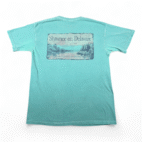 Shawnee Delaware Shirt Adult MEDIUM Green Outdoor Mountain Nature Landscape
