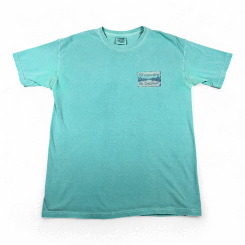 Shawnee Delaware Shirt Adult MEDIUM Green Outdoor Mountain Nature Landscape