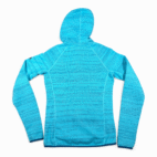 North Face Sweater Womens SMALL Blue Hoodie Henley Outdoor Fleece Raglan