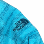 North Face Sweater Womens SMALL Blue Hoodie Henley Outdoor Fleece Raglan