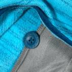 North Face Sweater Womens SMALL Blue Hoodie Henley Outdoor Fleece Raglan