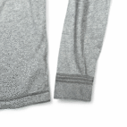 Hollister Shirt Adult EXTRA LARGE Gray Henley Longboard Surfer Beach Casual Cali