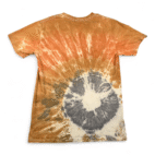 Monet Shirt Adult MEDIUM Brown Sunflower Painting Art Tie Dye Tournesols Floral