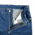 Vintage Lee Riders Jeans Mens 33x30 Blue Flare Leg Dark Wash Talon Zip USA 80s