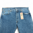 Levis 501 Jeans Mens 38x31 Blue Medium Wash Original Fit Straight Leg Button Fly