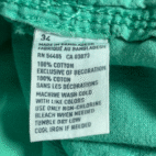 American Eagle Shorts Mens 34 Green Cargo Cotton Outdoor Logo Outfiters Classic