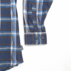 Eddie Bauer Shirt Adult 2XL Blue Plaid Flannel Cotton Outdoor Canyon Workwear