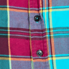 Stapleford Shirt Adult MEDIUM Green Plaid Flannel Cotton Outdoor Y2K
