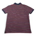 Brooks Brothers Polo Shirt Adult LARGE Blue Red Striped Slim Golden Fleece