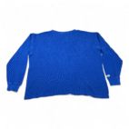 Chicago Cubs Shirt Adult LARGE Blue MLB Baseball Waffle Knit Thermal Long Sleeve
