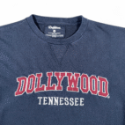 Dollywood Sweater Adult MEDIUM Blue Sweatshirt Tennessee Park Country Music