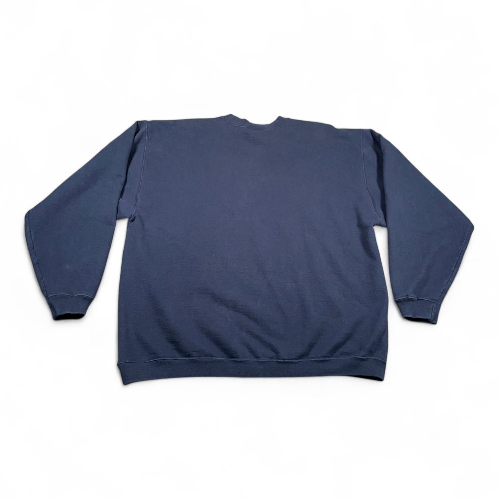 Vintage Smithsonian Sweater Adult EXTRA LARGE Blue Air Space Museum USA Made 90s