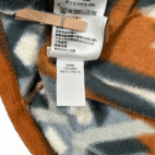 Eddie Bauer Shirt Adult EXTRA LARGE Orange Gray Southwest Aztec Fleece Shacket