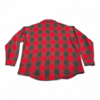 Vintage Big Mac Shirt Adult EXTRA LARGE Red Black Buffalo Plaid Flannel USA 70s