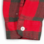 Vintage Big Mac Shirt Adult EXTRA LARGE Red Black Buffalo Plaid Flannel USA 70s