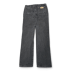 Wrangler Jeans Mens 36x35 Black Straight Leg Workwear Cowboy Cut Cotton Denim