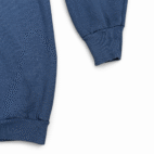 Vintage Grandma Sweater Adult LARGE Blue Quote Raglan Crew Neck USA Made 90s
