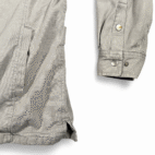 Duluth Trading Jacket Womens EXTRA LARGE Gray Flex Firehose Plaid Lined Workwear