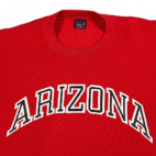 Vintage JanSport Sweater Adult LARGE Red Arizona College Sweatshirt 80s