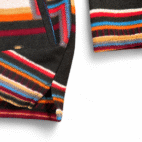 El Paso Saddleblanket Sweater Adult SMALL Brown Southwest Aztec Hoodie Pullover