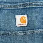 Carhartt Jeans Mens 36x33 Blue Rugged Flex Relaxed Fit Straight Leg Dark Wash