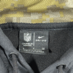 Dallas Cowboys Sweater Adult SMALL Black Nike Hoodie NFL Military Army Dri Fit