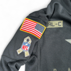 Dallas Cowboys Sweater Adult SMALL Black Nike Hoodie NFL Military Army Dri Fit