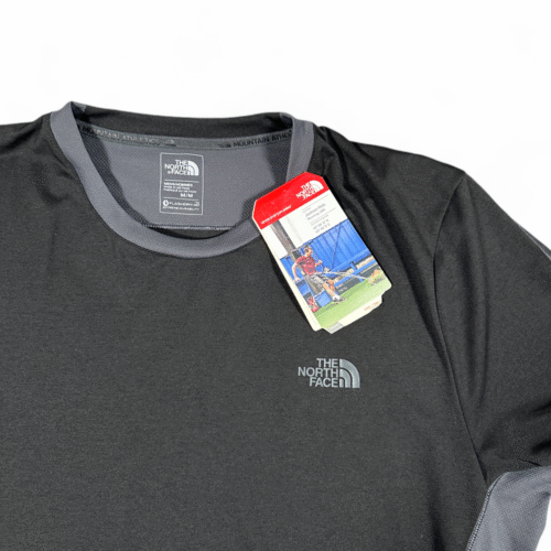 North Face Shirt Adult MEDIUM Black Ampere Performance Training FlashDry Workout