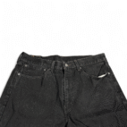 Levis Jeans Mens 36x32 Black Regular Fit Straight Leg Classic Cotton Denim