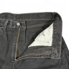 Levis Jeans Mens 36x32 Black Regular Fit Straight Leg Classic Cotton Denim