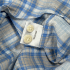 Peter Millar Shirt Adult 2XL Blue Plaid Button Down Preppy Luxury Cotton Casual