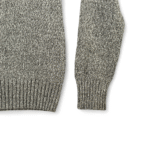 Abercrombie Fitch Sweater Adult Extra SMALL Gray Muscle Fit Moose Logo Y2K