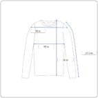Abercrombie Fitch Sweater Adult Extra SMALL Gray Muscle Fit Moose Logo Y2K