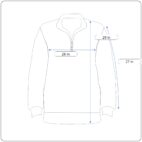 North Face Sweater Adult EXTRA LARGE Orange Pullover Quarter Zip Textured Fleece