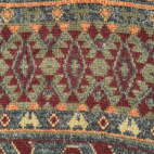 Vintage Sears Sweater Adult EXTRA LARGE Gray Aztec Geometric Tribal Knit Dad 90s