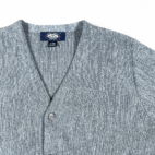Vintage Knightsbridge Sweater Adult MEDIUM Blue Cardigan Knit Dad Preppy USA 70s