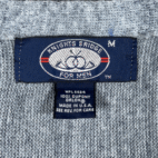 Vintage Knightsbridge Sweater Adult MEDIUM Blue Cardigan Knit Dad Preppy USA 70s