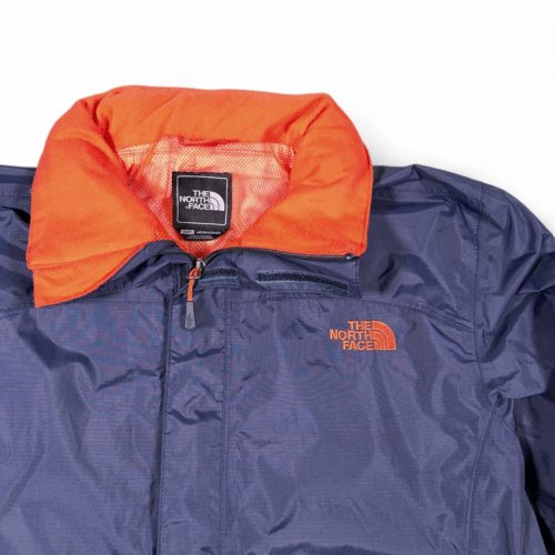 North Face Jacket Adult SMALL Blue Resolve 2 Dryvent Hooded Rain Outdoor Hiking